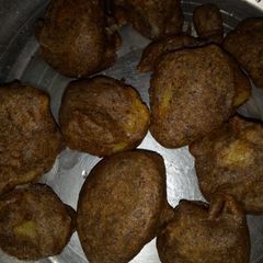 A picture of Kuttu ke aate ke pakode.