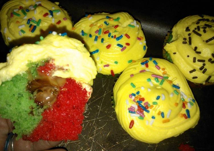 Cupcakes Aguateros con sorpresa!