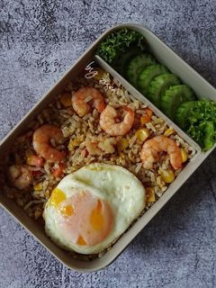 Foto resep Nasi Goreng Hongkong ~lunchbox