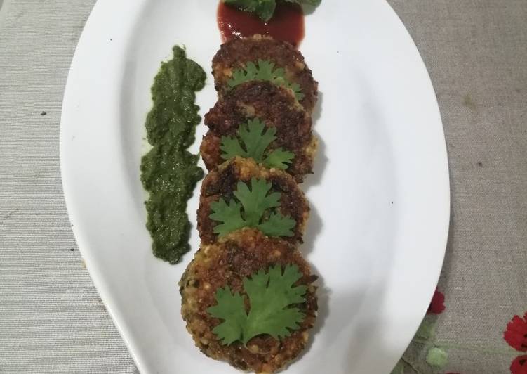 Steps to Make Sprout kabab