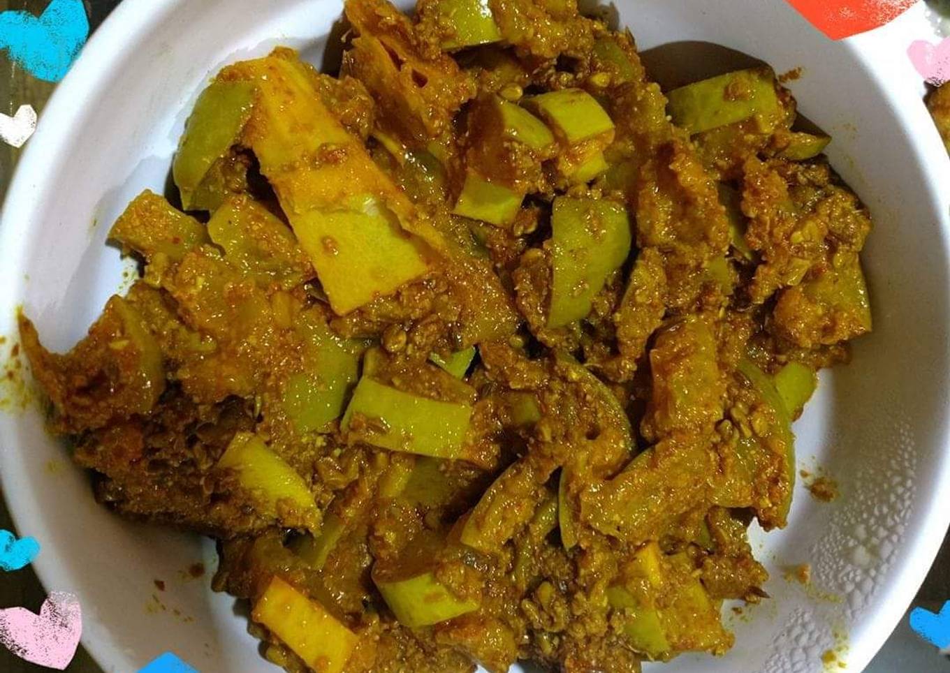 Instant raw mango Achar