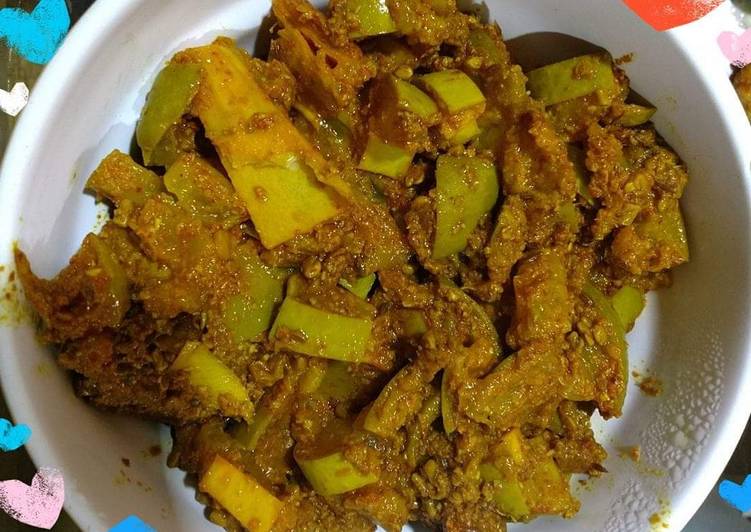 Recipe of Perfect Instant raw mango Achar