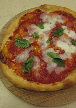 Una foto de Pizza Margherita