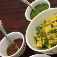 A picture of Sweet corn dhokla.