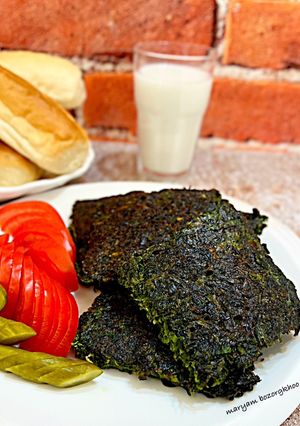 عکسی از دستور کوکوی اسفناج