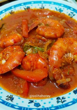 Foto resep Udang Saus Padang #myversion
