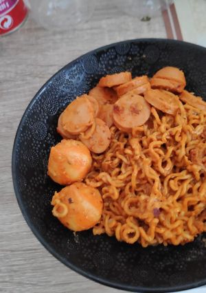 Foto resep Mie Bon Cabe Carbonara