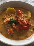 Chupe de camarones