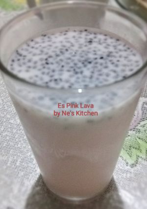 Foto resep Es Pink Lava