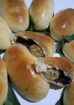 Foto resep Roti tape pisang coklat keju