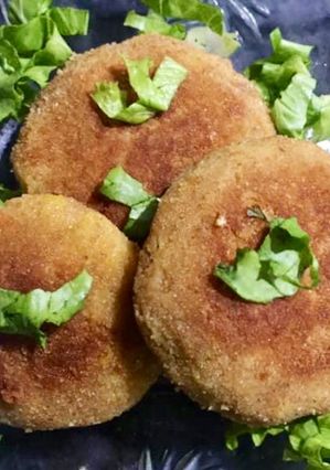 A picture of Leftover biryani kabab.