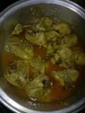 Pollo al horno en su jugo a la Mario, s