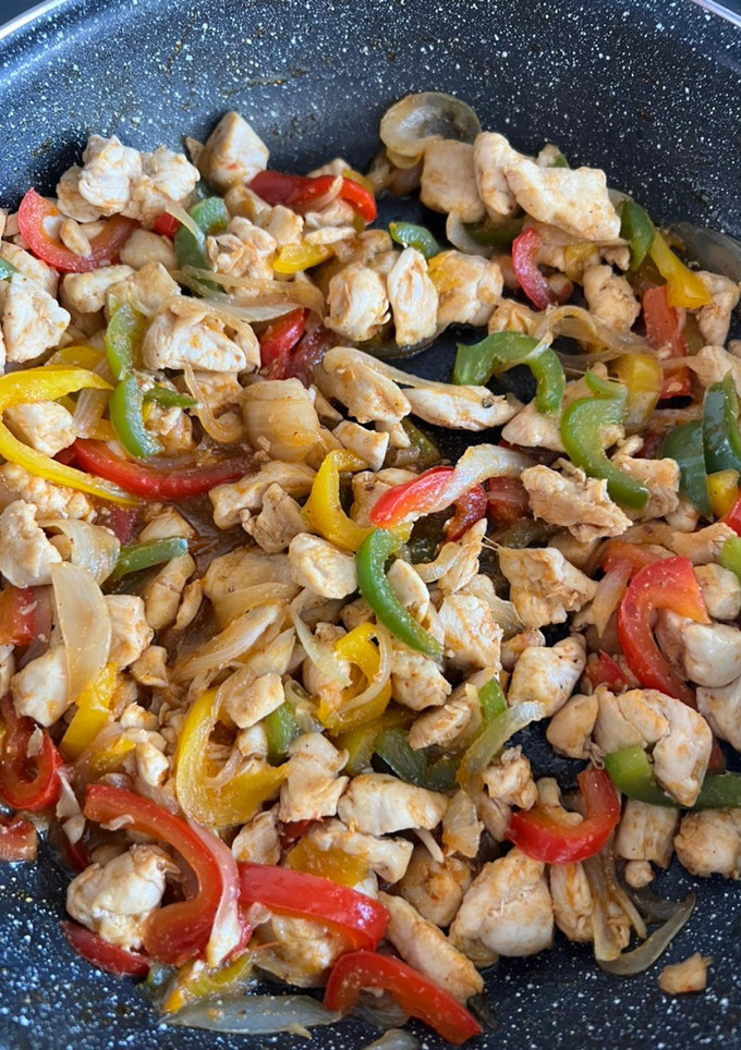 Una foto de Fajitas caseras