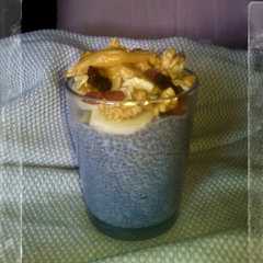 Una foto de Puding de Chía