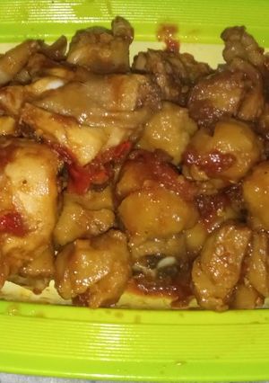 Foto resep Rica-rica bakso dan ceker