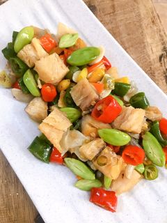 Foto resep Tumis Ikan Asin Jambal Pete