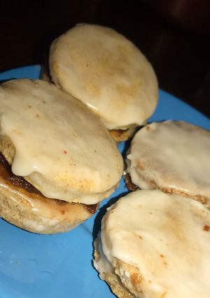 Una foto de Alfajores de membrillo