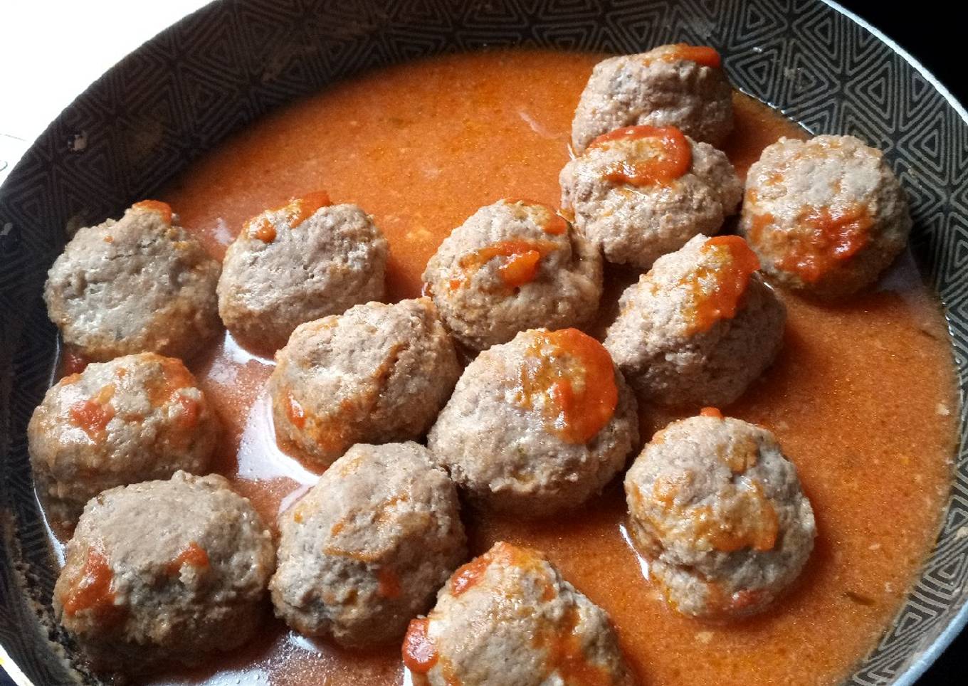 Albóndigas cocidas