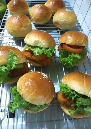 Foto resep Burger Chicken Katsu