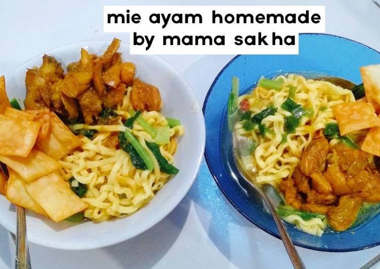 Cara Gampang Membuat Mie ayam homemade Anti Gagal