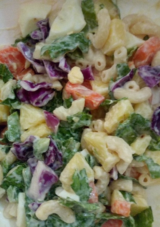 A picture of Macaroni salad.