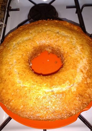 Una foto de Budín con yogurt