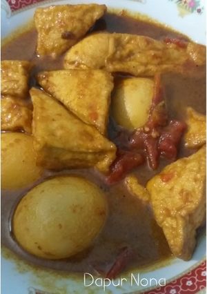 Foto resep Semur tahu & telur betawi