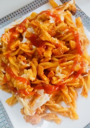 عکسی از دستور ماکارانی پنیری