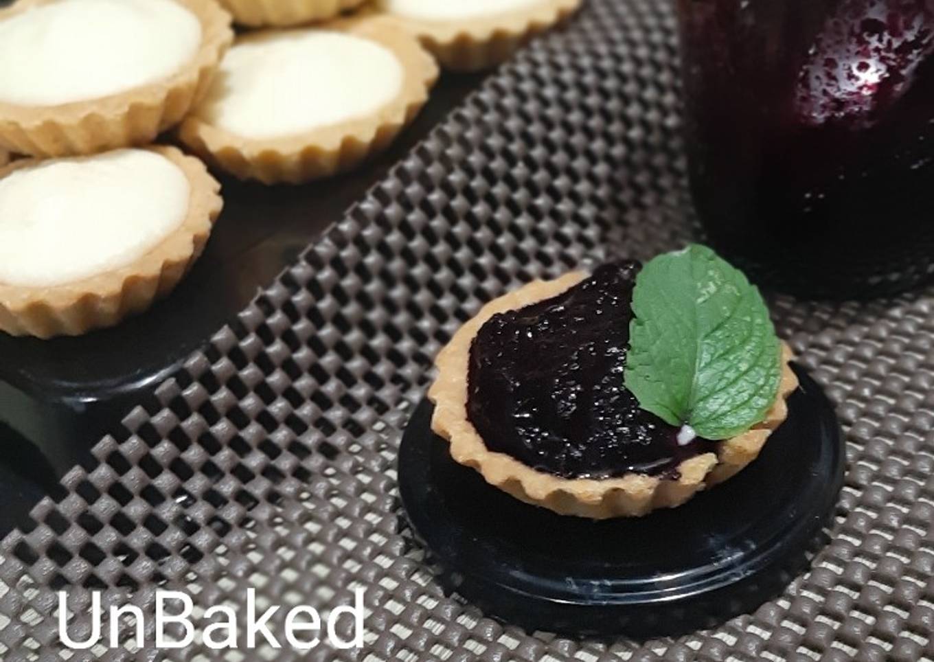 Resep Unbaked Blueberry Cheese Pie yang Lezat