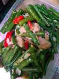 10. Tumis Kacang Panjang Baso
