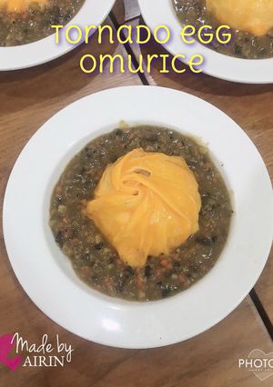 Foto resep Tornado Omurice 회오리 오므라이스