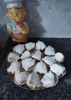 Una foto de Polvorones de canela veganos, en air fryer🍬 🇪🇸