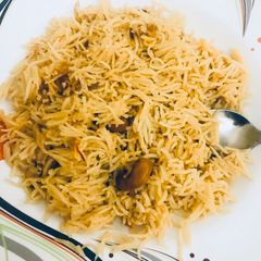 A picture of Kashmiri pulao.