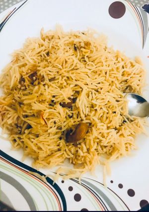 A picture of Kashmiri pulao.