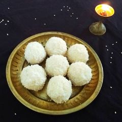 Coconut Ladoo A picture of Coconut Ladoo.