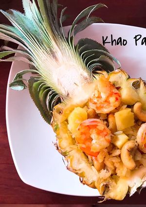Hình của món Cơm chiên Khao Pad.