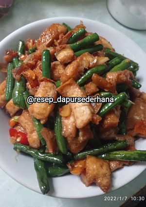 Foto resep Tumis Kacang Panjang Tahu