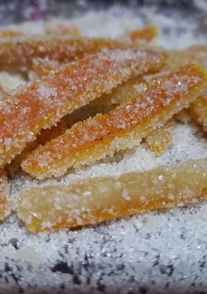 Una foto de Cascaritas de cítricos