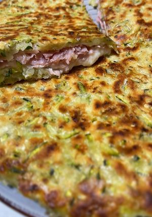 Foto di Focaccia di zucchine in padella