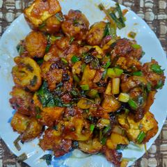 A picture of Paneer 65.