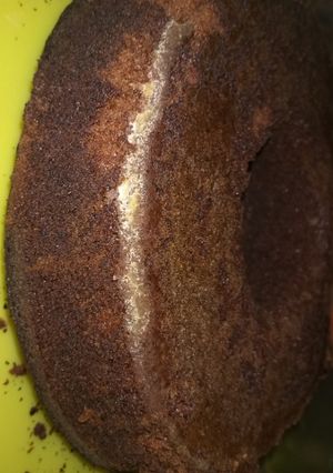 Una foto de Bizcochuelo de remolacha y chocolate