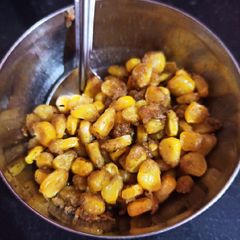 A picture of CrISpy corn chaat.