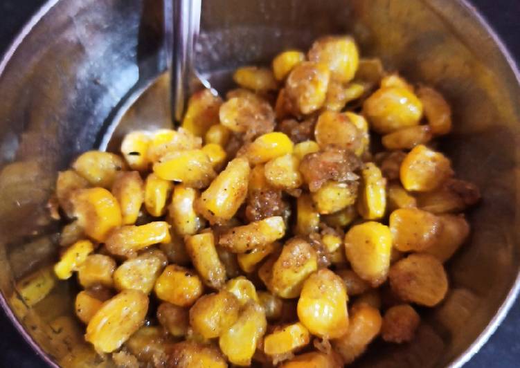 Steps to Prepare Award-winning CrISpy corn chaat