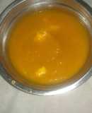 Crema de auyama y zanahoria