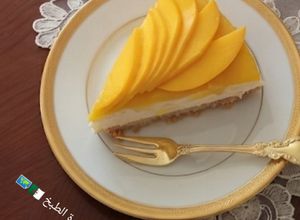 صورة لوصفة تشيز كيك المانڨا🥭