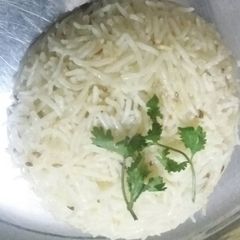 Jeera rice A picture of Jeera rice.