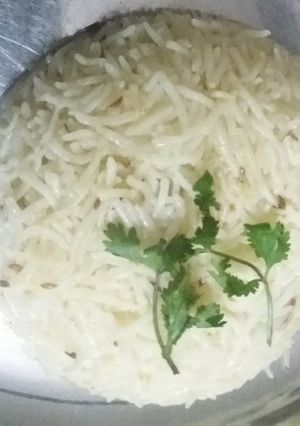A picture of Jeera rice.