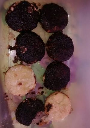 Una foto de Tortitas negras y blancas