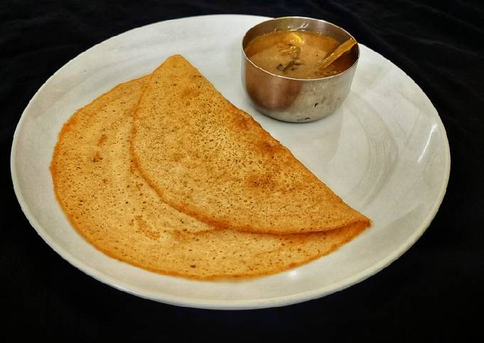 Red Lentil Dosa Recipe by Crazy Cookie - Cookpad