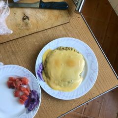 A picture of Oat pancake.